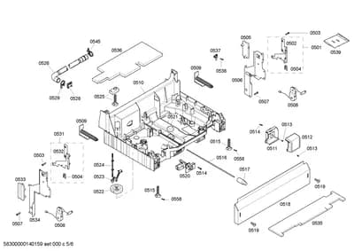 Screws, Door & Housing (0501-0558)