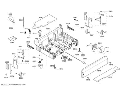 Screws, Door & Housing (0501-0539)