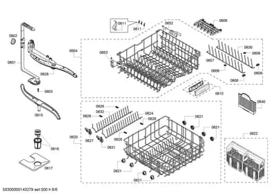 Baskets & Wheels, Flaps & Holders (0601-0653)