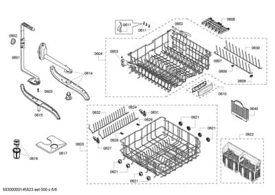 Baskets & Wheels, Flaps & Holders (0601-0653)