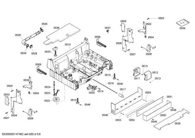Screws, Door & Housing (0502-0553)