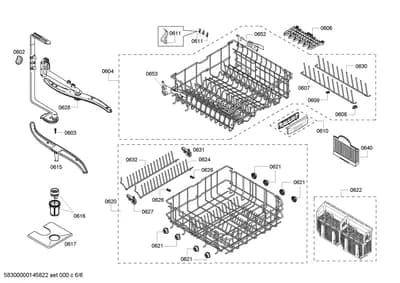 Baskets & Wheels, Flaps & Holders (0601-0653)