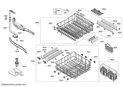 Baskets & Wheels, Flaps & Holders (0601-0653)