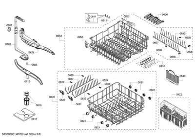 Baskets & Wheels, Flaps & Holders (0601-0653)