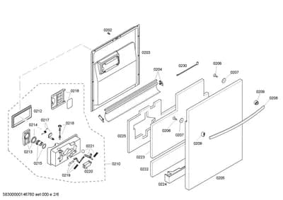 Seals & Gaskets, Door & Housing (0202-0230)