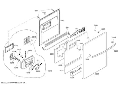 Seals & Gaskets, Door & Housing (0201-8102)