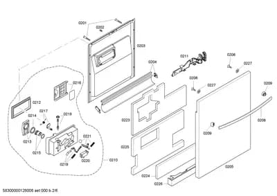 Seals & Gaskets, Door & Housing (0201-8101)