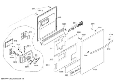 Seals & Gaskets, Door & Housing (0201-8102)