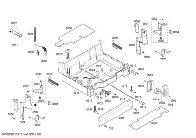 Screws, Hinges (0501-8101)
