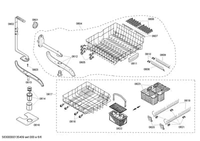 Baskets & Wheels, Flaps & Holders (0601-0623)