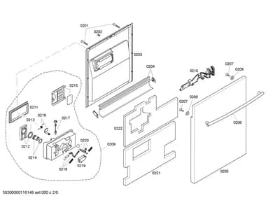 Seals & Gaskets, Handles & Knobs (0201-0222)