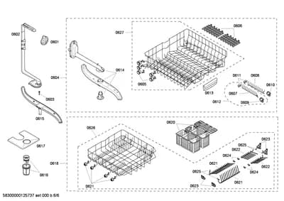 Baskets & Wheels, Flaps & Holders (0601-0627)