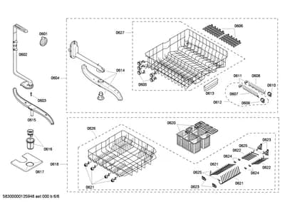 Baskets & Wheels, Flaps & Holders (0601-0626)