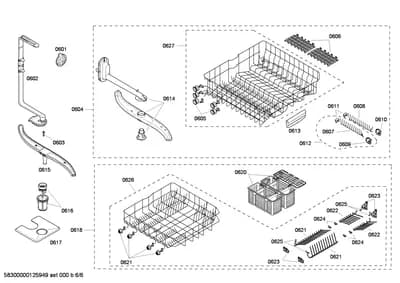 Baskets & Wheels, Flaps & Holders (0601-0626)
