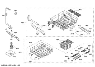 Baskets & Wheels, Flaps & Holders (0601-0635)
