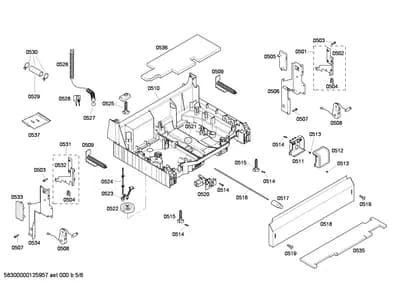 Screws, Door & Housing (0501-0537)