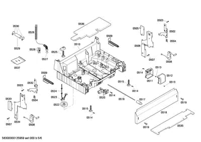 Screws, Door & Housing (0502-0537)