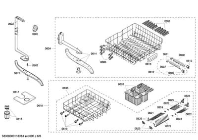 Baskets & Wheels, Flaps & Holders (0601-0635)