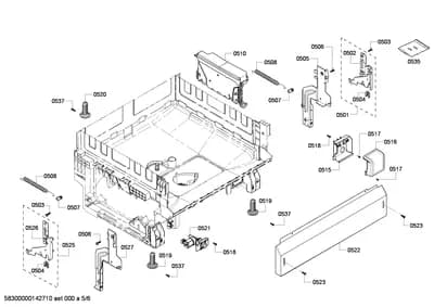 Screws, Door & Housing (0501-0537)