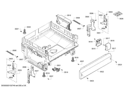 Screws, Door & Housing (0501-0537)