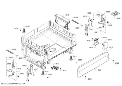 Screws, Door & Housing (0501-0540)