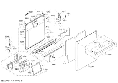 Screws, Seals & Gaskets (0201-0251)