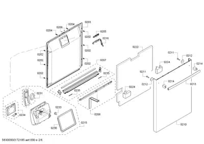Screws, Door & Housing (0202-0235)