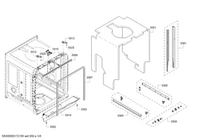 Screws, Rails (0301-0325)
