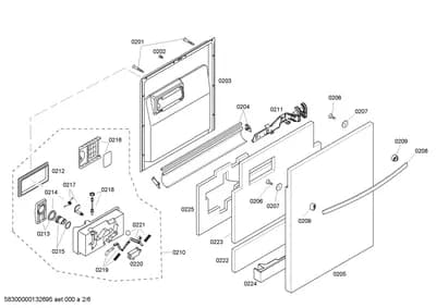 Seals & Gaskets, Door & Housing (0201-0225)