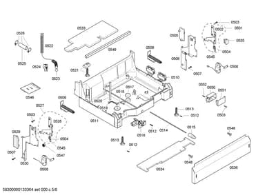 Screws, Door & Housing (0501-0552)