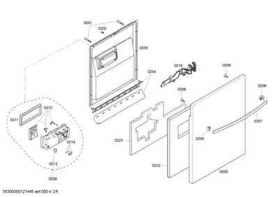 Seals & Gaskets, Screws (0201-0223)