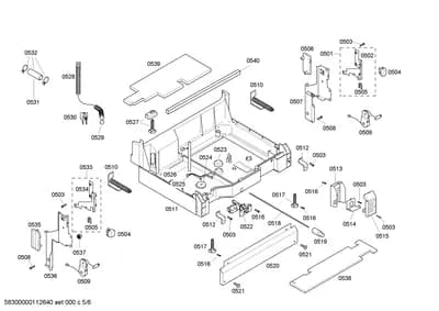 Screws, Hinges (0501-0540)
