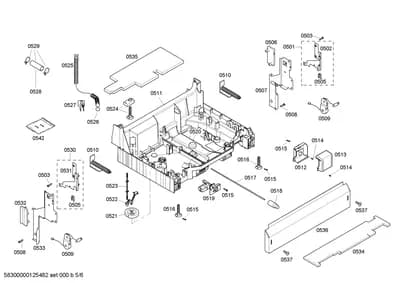 Screws, Door & Housing (0501-0542)