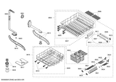 Baskets & Wheels, Flaps & Holders (0601-0628)