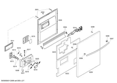 Seals & Gaskets, Screws (0201-0223)