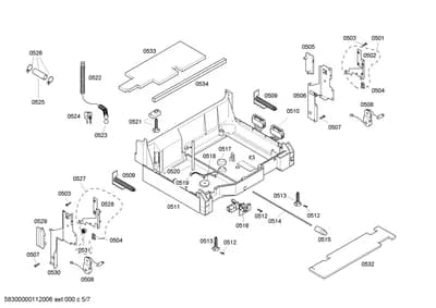 Screws, Hinges (0501-0534)