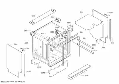 Door & Housing, Flaps & Holders (0302-0393)