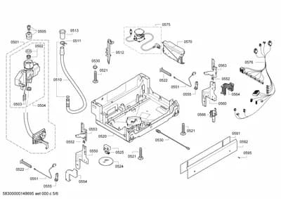 Door & Housing, Hinges (0501-0595)