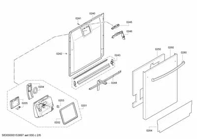 Seals & Gaskets, Lids & Covers (0201-0280)