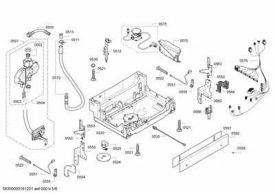 Door & Housing, Hinges (0501-8301)