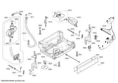 Door & Housing, Hinges (0501-8301)