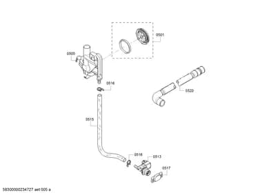 Hoses, Door & Housing (0500-0520)