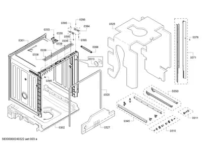 Screws, Rails (0310-0398)