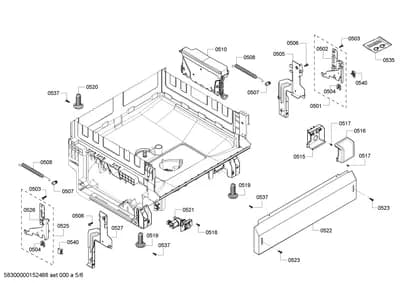 Screws, Door & Housing (0501-0540)