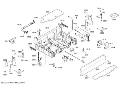 Screws, Door & Housing (0502-0554)