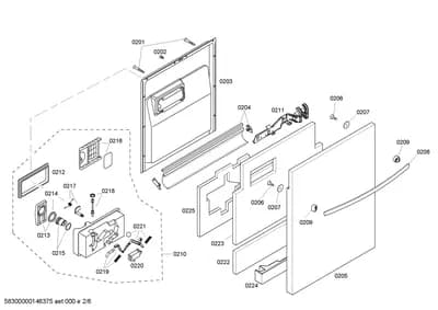 Door & Housing, Handles & Knobs (0201-0225)