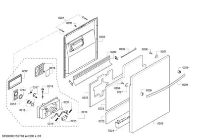Door & Housing, Handles & Knobs (0201-0230)
