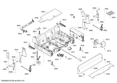 Screws, Door & Housing (0502-0548)