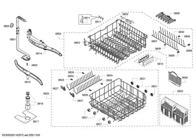 Baskets & Wheels, Flaps & Holders (0601-0653)
