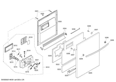 Door & Housing, Seals & Gaskets (0201-0230)